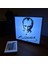 Atatürk Figürlü Dekoratif Işıklı Kutu, Renkli, Rgb LED Kumandalı, Duvara Asılabilir 3