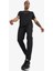 Slim Fit Standart Paça Jogger Siyah Erkek Eşofman Altı S3309AZ/BK81 3