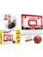 Kapıya Monte Deliksiz Basketbol Panyası, Şeffaf Asılı Mini Arkalık - Yeni Kırmızı Sepet Çapı 23 (Yurt Dışından) 1