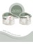 Babyjem Önden Açılır Banyove Mama Oturağı ve Minderi Soft Yeşil - 2'Li Set 3