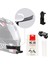 HC-20 Motosiklet Kask Çene Yapıştırıcılı Telefon Ve Aksiyon Kamera Tutucu Full Set 1