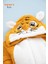 Welsoft Kaplan Yumuşak Peluş Fermuarlı Bebek Tulumu - 1 Yaş 1