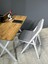 Buse Çalışma Masası Ofis Bilgisayar Masası + Katlanır Sandalyeli 103 cm Metal Siyah Ayak 2