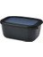 - Multi Bowl Cirqula Rectangular - Kapaklı Saklama Kabı - Buzdolabı Için Hava Geçirmez Saklama Kutusu, Mikrodalga Fırın Kabı ve Saklama Kabı Olarak Uygundur - 1500 ml - Nordic Black 3