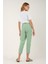 Çizgili Pantolon Yeşil 3