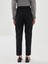 Lcw Vision Siyah Beli Kemerli Loose Fit Kadın Pantolon 5