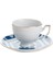 Morocco Tabak+Çay Fincanı D2 Mavi 170cc 1