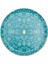 Glamorous Turkuaz Düz Tabak 24 Cm 1