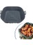 Omb Store Renkli Isıya Dayanıklı Yıkanılabilir Silikon Fırın Airfryer Kare Model Pişirme Matı 20 cm 1