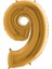Rakam Balon Gold 9 Rakamı - 100CM 1
