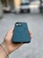 iphone 16 Pro Max Uyumlu Magsafe Özellikli Deri Görünümlü Silikon Kılıf 2