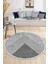 Dijital Yıkanabilir Kaymaz Gri Antrasit Salon Halısı Mutfak Halısı Yolluk Balkon Halısı D5093 1