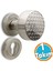Kapı Tokmağı Topuzu Kolu Metal Tokmak Saten Kapı Kolu Yale Sağa Sola Uygun 1 Takım 1