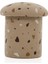 Terrazzo Kahverengi Puf 1