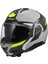 Advant 2 Trıple Mat Gri- Siyah-Neon Sarı Kask 4