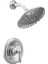Brantford Krom Posi-Temp Duş Seti 8 Inç Eko-Performans Yağmur Duşlu, Valf Gerekli, T2252EP 3
