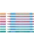 Slider Edge Pastel Xb Tükenmez Kalem (Üç Köşeli Kalem Çizgi Genişliği Xb) 8 Adet, Çeşitli 1