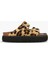 Kadın Terlik Honolulu G106336 Genuins Vegan Leopard 1