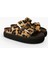 Kadın Terlik Honolulu G106336 Genuins Vegan Leopard 2
