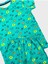 Erkek Çocuk %100 Pamuklu Yeşil Ayıcık Desenli Kısa Kollu Şortlu Yazlık Pijama Takımı 2