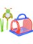 Taşınabilir Bug Catcher Kiti Büyüteç Bug Catcher Kutusu 3+ Yaş Çocuklar Için Kırmızı ve Mavi (Yurt Dışından) 2