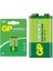 Gp 1604GLF Greencell 9 Volt Pil (Tekli) 1