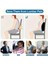 Ortopedik Visco Memory Foam Bel Destek Yastığı Ofis ve Araç Koltuğu Için Ergonomik Poliüretan Sırt Minderi 3