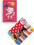 Renkli Kediler Kız Çocuk 3'lü Kutulu Çorap 3