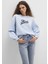 Mavi Logo Baskılı Mavi Sweatshirt 1S10419-70813 3