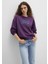 Kadın Mürdüm M1S10419-70679 Sweatshirt 3
