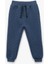 Pamuklu Beli Bağcıklı Basic Jogger Mavi Erkek Bebek Eşofman Altı 6WMB40016TK 1