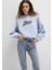 Mavi Logo Baskılı Mavi Sweatshirt 1S10419-70813 4