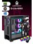 Qlite 4060 R5 5600 Cpu 32GB Ddr4 Ram 1tb M.2 RTX4060 10X Argb Fan Sıvı Soğutuculu Siyah Gaming Pc 3