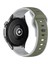 Huawei Watch Gt5 Pro 46MM Ile Uyumlu Çift Renkli Spor Silikon Kordon Nefes Alabilir Konforlu 2