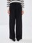 Lcw Vision Siyah Loose Fit Kadın Pantolon 4