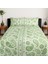 Premıum Fıstık Yeşili Renk 102'DEN %100 Pamuk Çift Kişilik Nevresim Takımı Kutulu 1