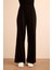 Beli Lastikli Örme Bol Pantolon 2