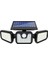 Powermaster MX-W771A Sensörlü 3 Modlu 74 Ledli Solar Aydınlatmalı Duvar Lambası 1