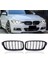 Bmw F30 2012.2019 3.seri Parlak Siyah Çift Çizgi M3 Ön Panjur 1
