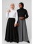 Mırach 2'li Paket Gömlekli Kolluk - Siyah ve Beyaz | Crop Gömlek Yarım Gömlek 2