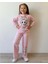 3-10 Yaş Labubu Kız Eşofman Takım- 8186245 - Açık Pembe 1