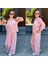 5-14 Yaş Kız Cute Baskılı Eşofman Takım- 6415500 - Pembe 1