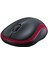 Logitech M185 Kablosuz Kırmızı Mouse 2