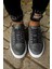 Erkek Antrasit Sneaker Ayakkabı MN015 4