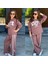 5-14 Yaş Kız Cute Baskılı Eşofman Takım- 6415500 - Kahverengi 1