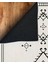 Drom Dokuma Taban Makinede Yıkanabilen Kilim Kaymaz Şönil Nordic Otantik Halı 2