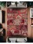 Drom Dokuma Taban Makinede Yıkanabilen Kilim Kaymaz Şönil Patchwork Vintage Halı 2