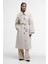 Robyn Trench Showerproof Ceket ST31 Mist/hessian Tartan 1