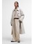 Robyn Trench Showerproof Ceket ST31 Mist/hessian Tartan 3