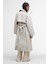 Robyn Trench Showerproof Ceket ST31 Mist/hessian Tartan 4